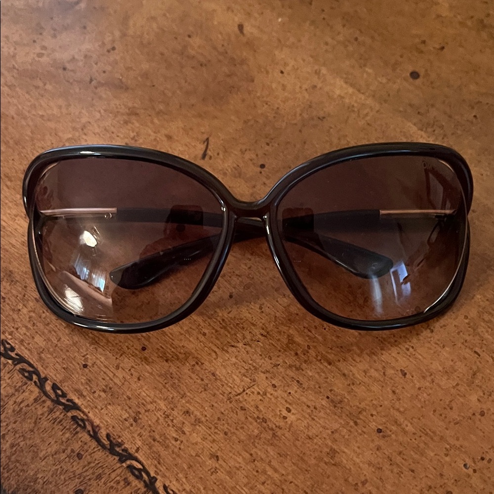 Tom Ford Black and Brown Sunglasses